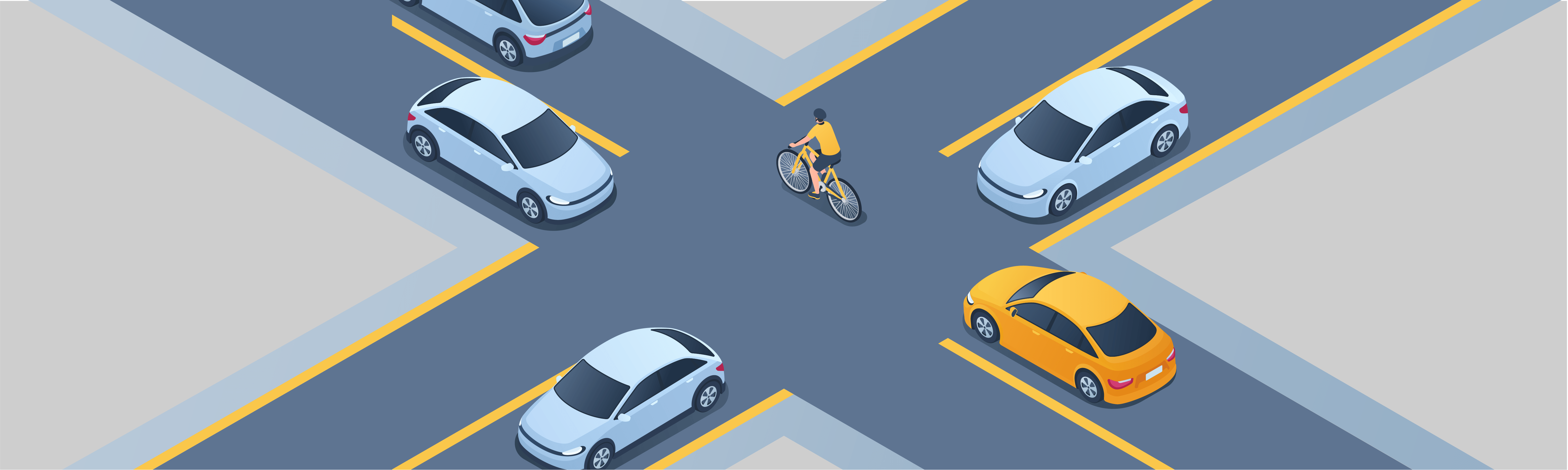 Sharing the road - What should you do to avoid collisions with cyclists at intersections?